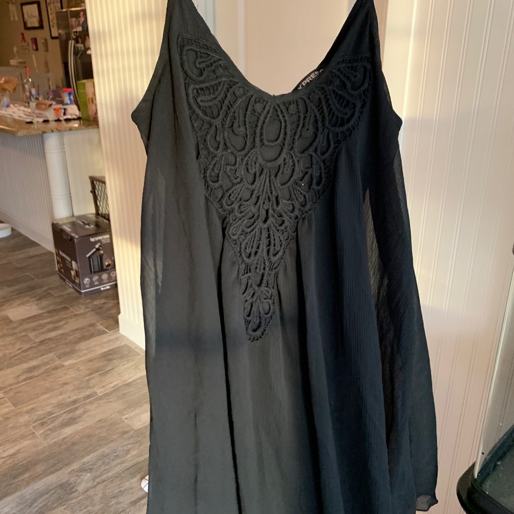 Express black dress